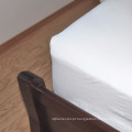 King Size 100% Algodão Percale Branco Hotel Lençol